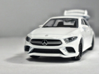MERCEDES-AMG A35, Majorette Premium, Die cast REF:232H Biały 1:59, Resoraki – zdjęcie 5