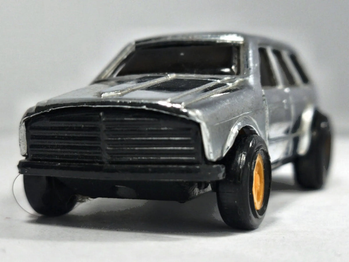 Jak BMW Kombi Srebrny chrom 1:50 Vintage – zdjęcie 5