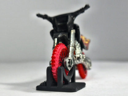 MOTOCYKL HW450F, Hot Wheels 2013, Die cast, Czarny, 1:64, Resoraki – zdjęcie 5