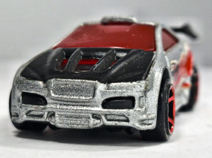 ID ASPHALT ASSAULT Hot Wheels x McDonald's 2005 Srebrny 1:64 – zdjęcie 5