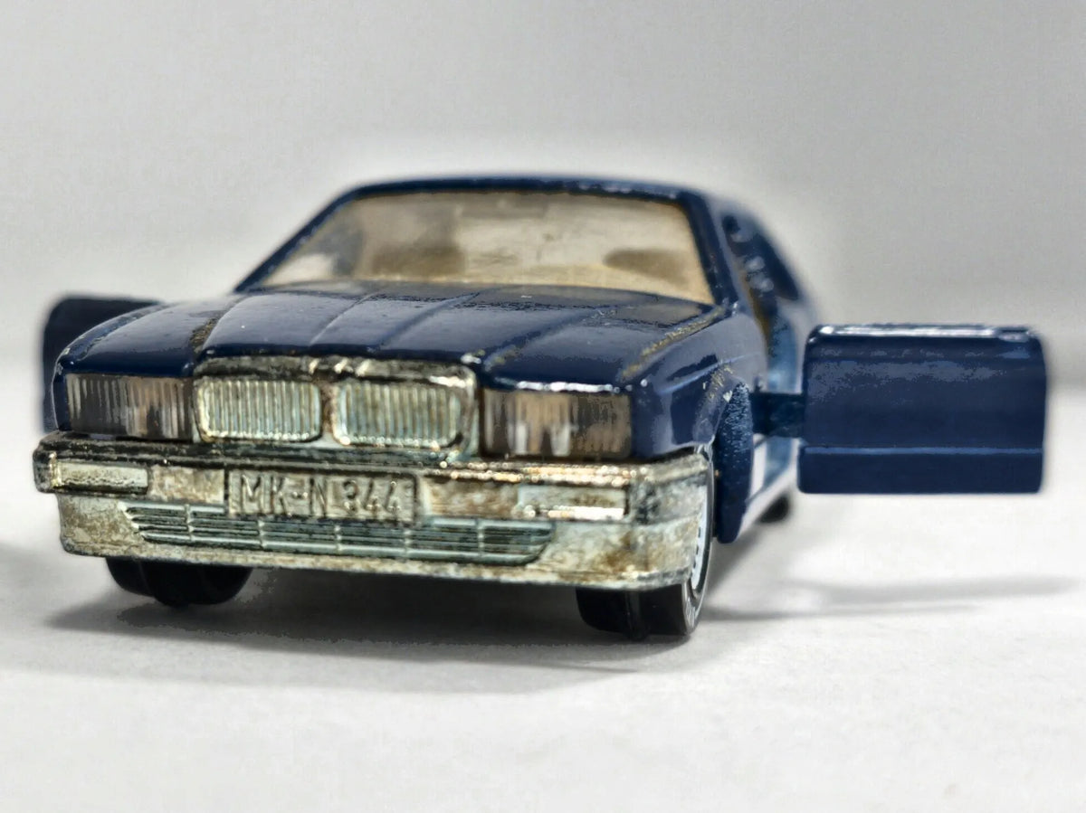 JAGUAR XJ6 SIKU '70 Granatowy 1:55 Made in West Germany – zdjęcie 5