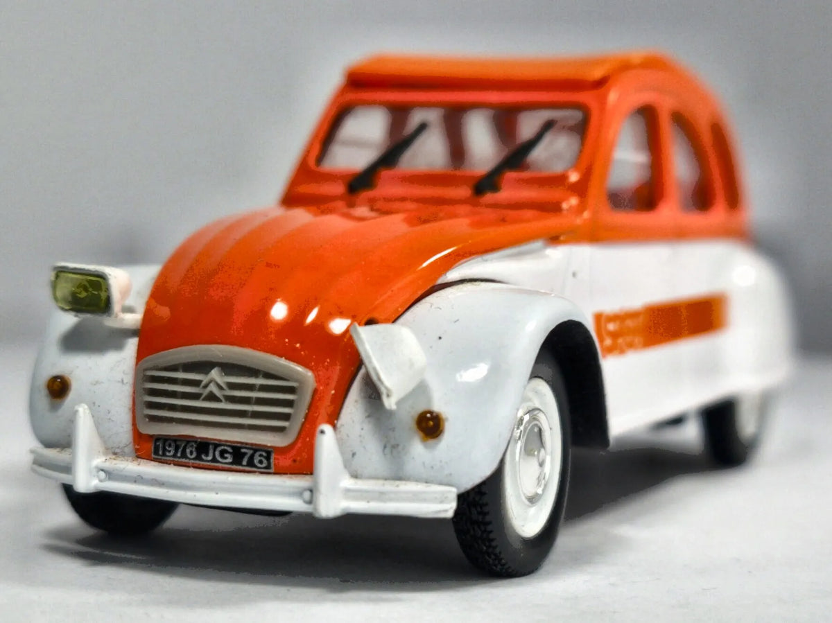 Citroen 2Cv 4 Norev 2003 Pomarańczowy 1:43 SPOT – zdjęcie 5