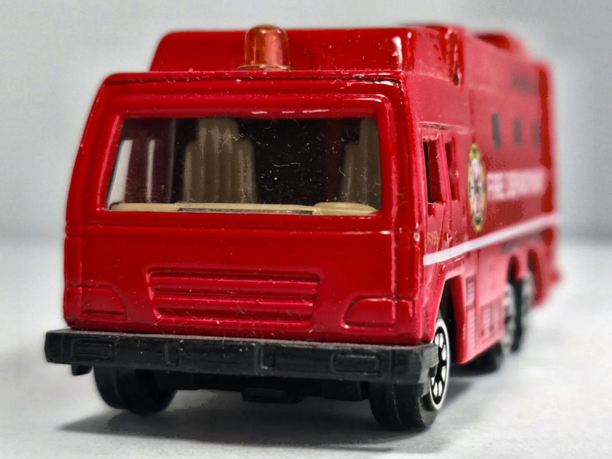 FIRE DEPARTMET TRUCK #26, STRAŻ POŻARNA, Zylmex 1990 Czerwony 1:87 Resoraki – zdjęcie 5