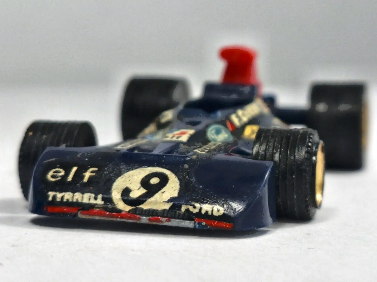 TYRRELL FORD, CHAMPION ok 1970, Made in France, Granatowy, 1:64, Resoraki – zdjęcie 5