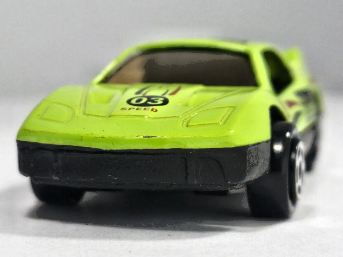 SAMOCHÓD SPORTOWY MAC BUILDERS #03 Unbranded Limonkowy 1:64 – zdjęcie 5