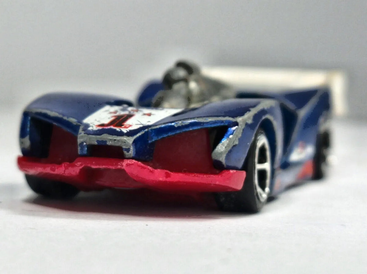 Improvado Hot Wheels 2004 1:64 4 Luzak Niebieski – zdjęcie 5