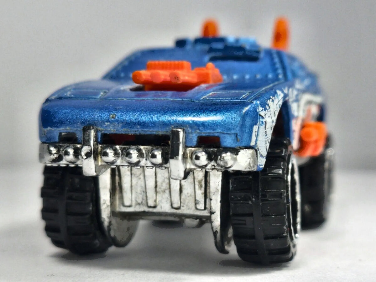 OFF-ROAD TRUCK, Hot Wheels 1983, Die cast, Niebieski, 1:64, Resoraki – zdjęcie 5