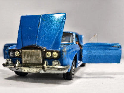 Rolls Royce Silver Shadow Corgi '70 Niebieski 1:37 Made in Gt Britain – zdjęcie 5