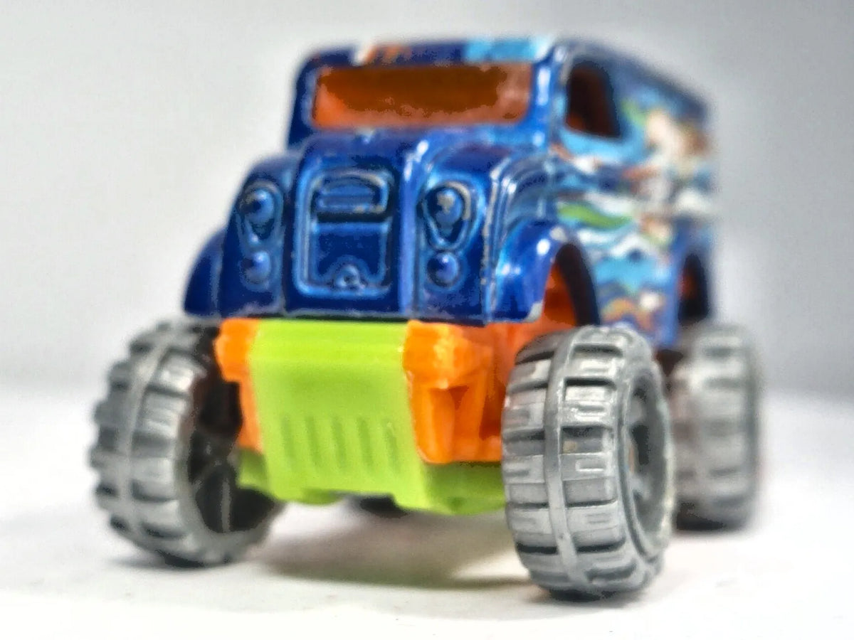 DAIRY DELIVERY, HW Art Cars, Hot Wheels 2012, Die cast 1, Niebieski, 1:64 – zdjęcie 5