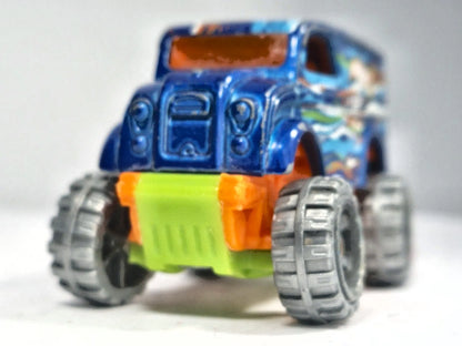 DAIRY DELIVERY, HW Art Cars, Hot Wheels 2012, Die cast 1, Niebieski, 1:64 – zdjęcie 5