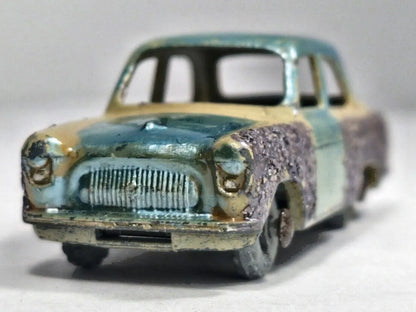 FORD PREFECT Matchbox '50 Turkusowy 1:64 Made in England – zdjęcie 5