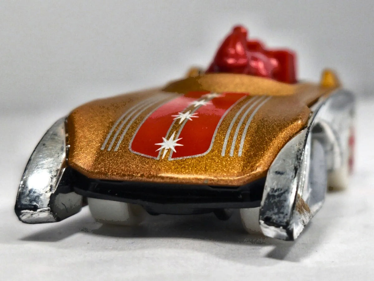 Rockin' Santa Sled Hot Wheels 1:64 Luzak Złoty – zdjęcie 5