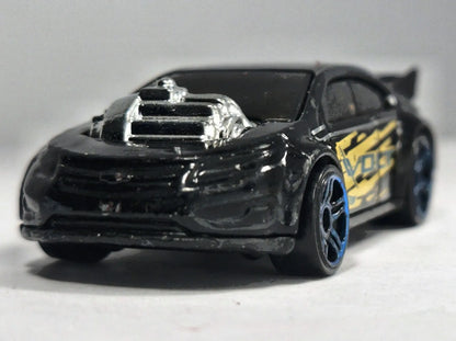 SUPER VOLT, Hot Wheels 2014, Die cast P45, Czarny, 1:64, Resoraki – zdjęcie 5