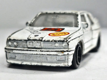 BMW M3 E30 Pioneer 1:60 Samochód rajdowy Ess3 Biały Rajdowy Vintage Model – zdjęcie 5