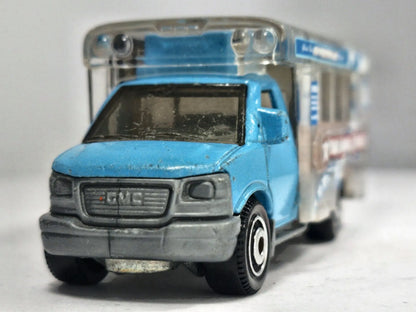 GMC School Bus Matchbox 2008 1:64 Autobus SAM'S MOVING Luzak School Bus – zdjęcie 5