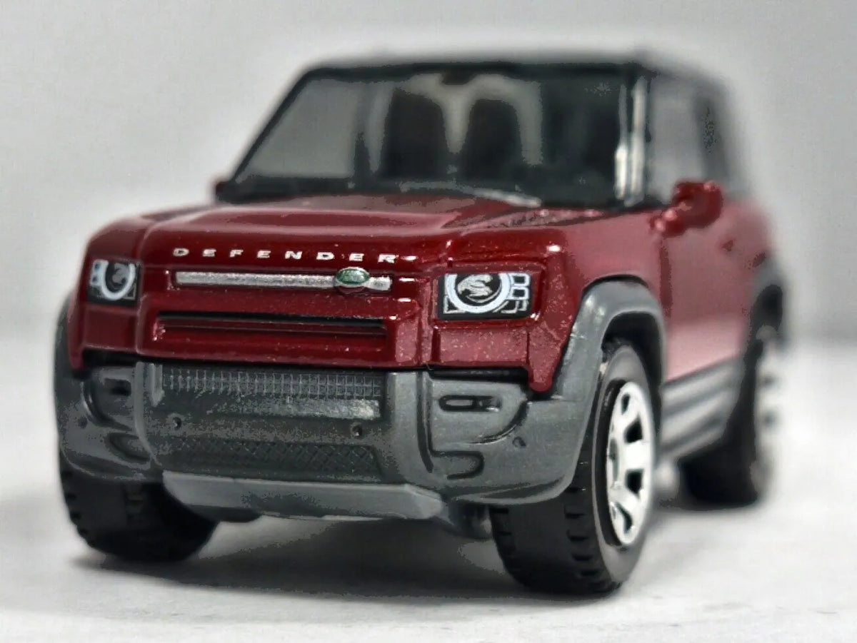 2020 Land Rover Defender Matchbox 2020 1:64 Czerwony Off-Road – zdjęcie 5