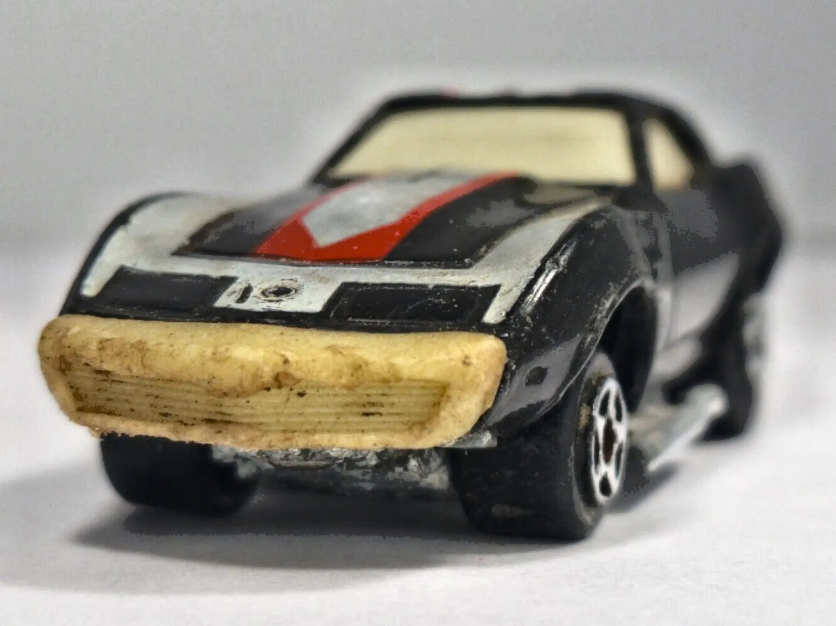 PONTIAC FIREBIRD, Fast 111S 1979, Vintage Die cast K10 Czarny 1:64 Resoraki – zdjęcie 5