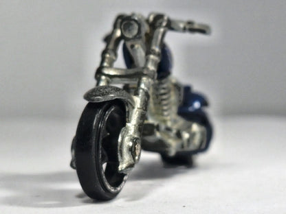 Motocykl Splitback, Hot Wheels 2009, Die cast, Niebieski, 1:64, Resoraki – zdjęcie 5