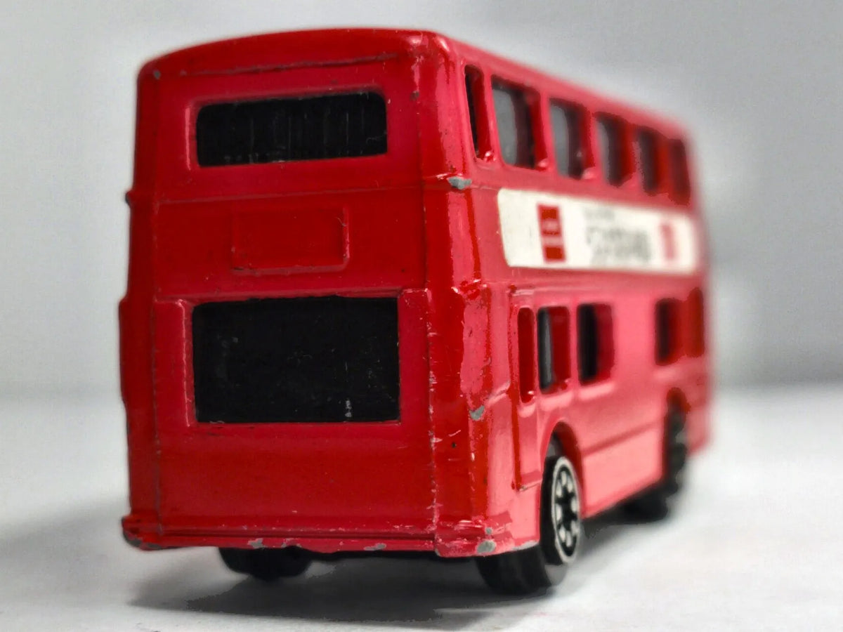 DAIMLER FLEETLINE London Bus Corgi '80 Czerwony 1:87 The London Standard – zdjęcie 5