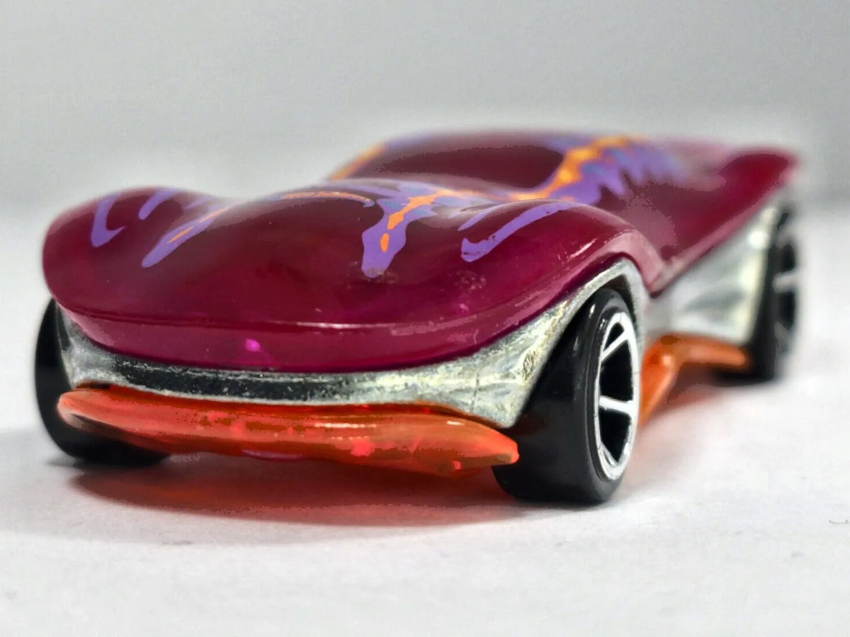 Clear Speeder Hot Wheels 2014 X-Raycers 1:64 Luzak Fioletowy – zdjęcie 5