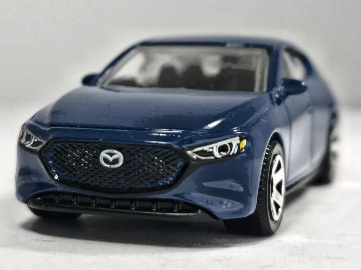 2019 Mazda3 Matchbox 2020 Mainline 1:64 Granatowy Rodzinny – zdjęcie 5