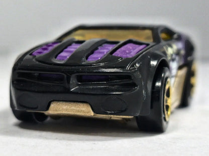 HORSEPLAY THANOS MARVL, Hot Wheels 2004, Die cast L28 Czarny 1:64, Resoraki – zdjęcie 5