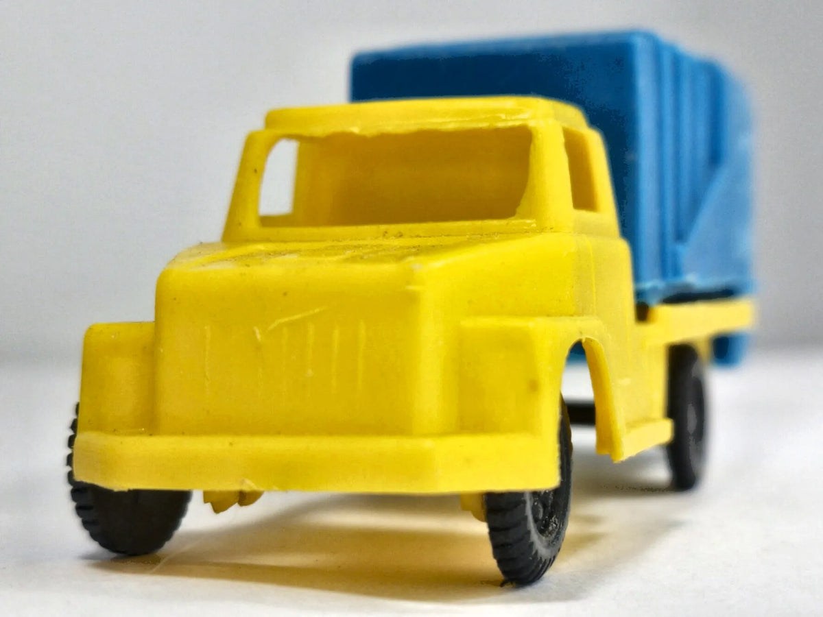 ŚMIECIARKA ZIŁ-130 VINTAGE MODEL Plasto Żółty 1:64 – zdjęcie 5