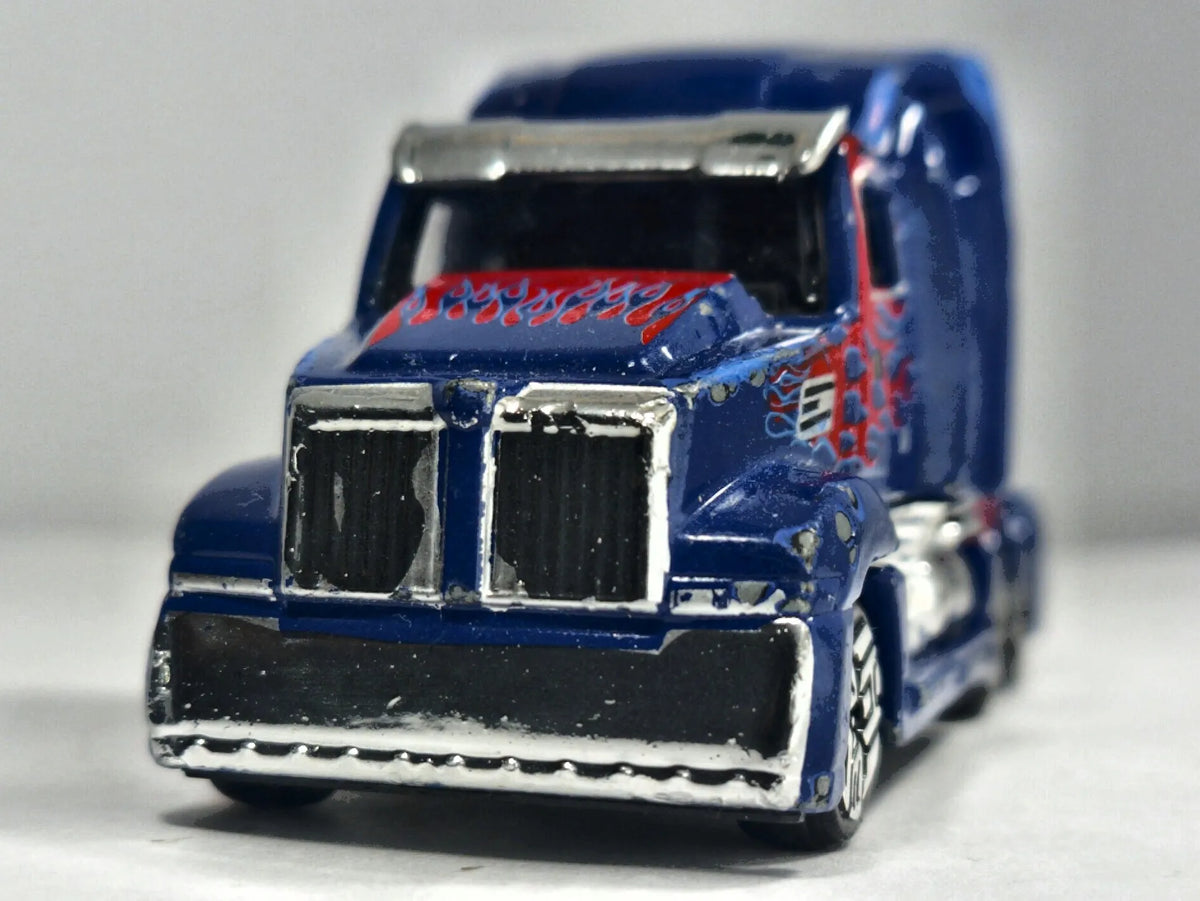 WESTERN STAR 5700 OPTIMUS PRIME Transformers Hasbro 2017 Niebieski 1:70 – zdjęcie 5