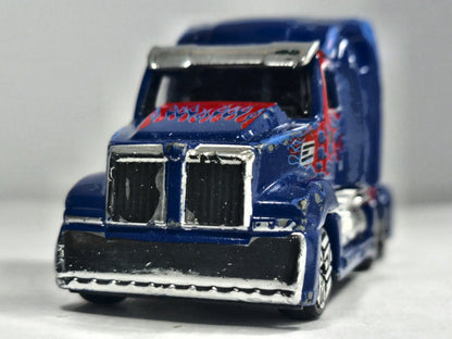 WESTERN STAR 5700 OPTIMUS PRIME Transformers Hasbro 2017 Niebieski 1:70 – zdjęcie 5