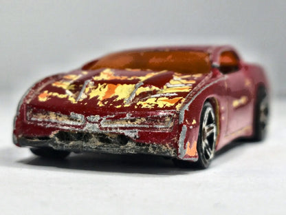 Rapid Transit Hot Wheels 2003 First Editions 1:64 Luzak Bordowy – zdjęcie 5