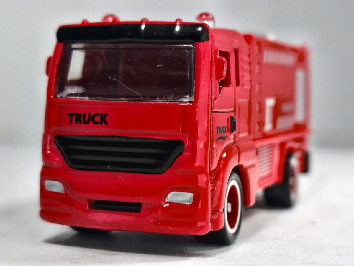 Wóz Strażacki Pumper Na Podwoziu Ciężarowym 1:71 Czerwony Straż pożarna – zdjęcie 5