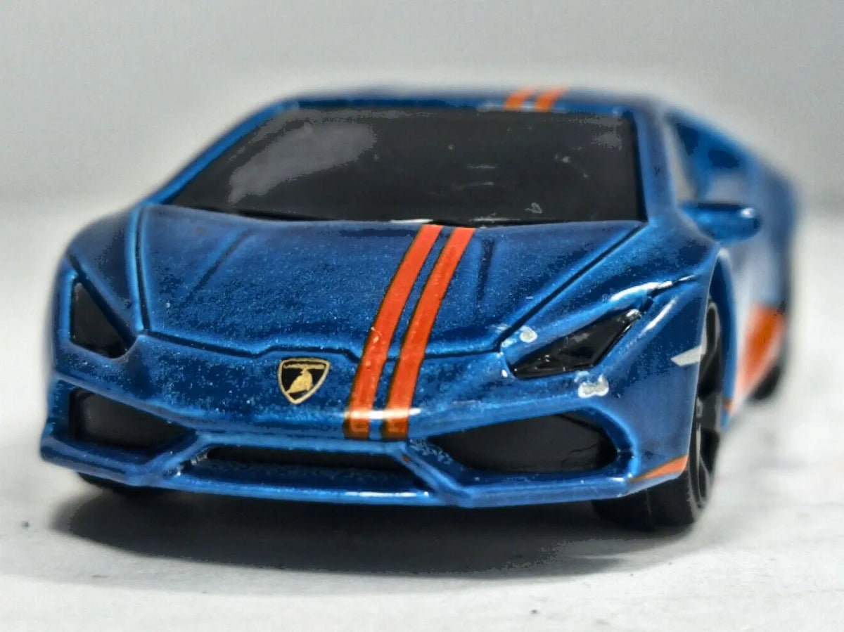 Lamborghini Huracán LP 610-4 Majorette 1:64 Luzak Niebieski – zdjęcie 5