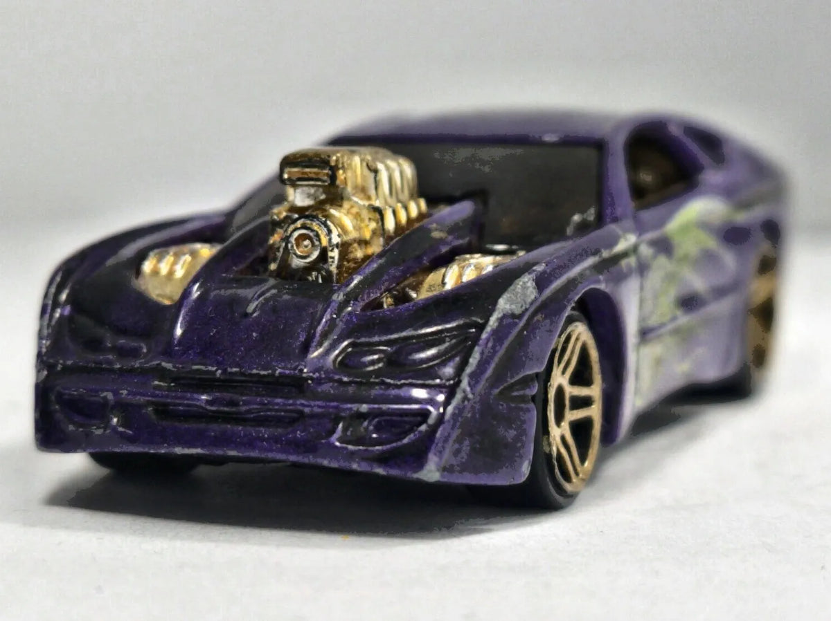 Overbored 454 Hot Wheels 2001 1:64 Luzak Fioletowy – zdjęcie 5