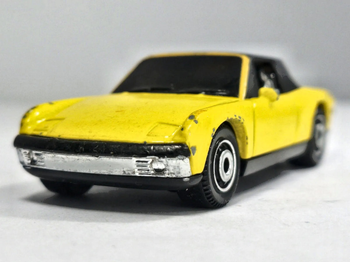 Vw Porsche 914 Matchbox 2009 Matchbox Series 1:64 Luzak Żółty – zdjęcie 5