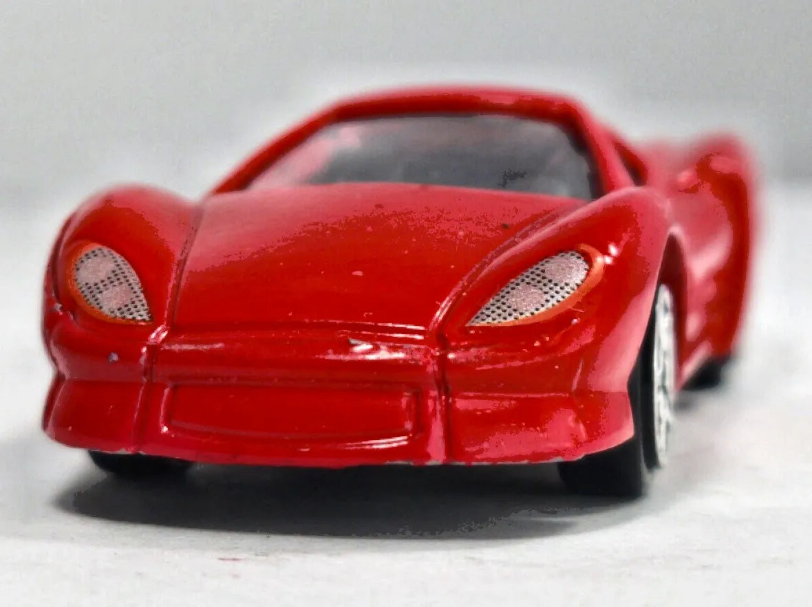 Fantazyjny Supersamochód jak Ferrari 1:57 Czerwony Vintage Model – zdjęcie 5