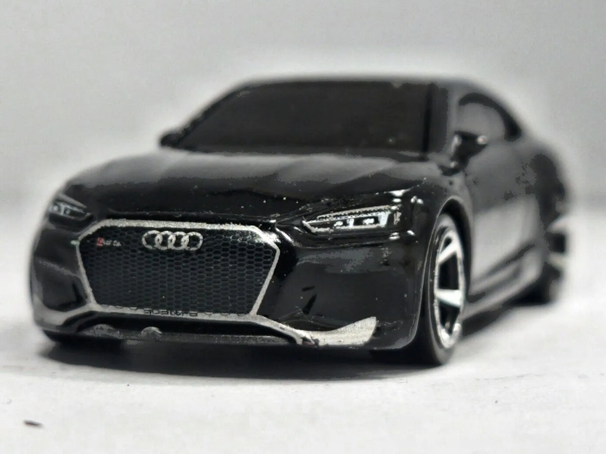 Audi RS 5 Coupe Hot Wheels 2018 Mainline 1:64 Luzak Czarny – zdjęcie 5