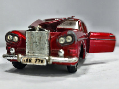 Rolls Royce Silver Cloud III Dinky Toys '60 Czerwony 1:39 Made in England – zdjęcie 5
