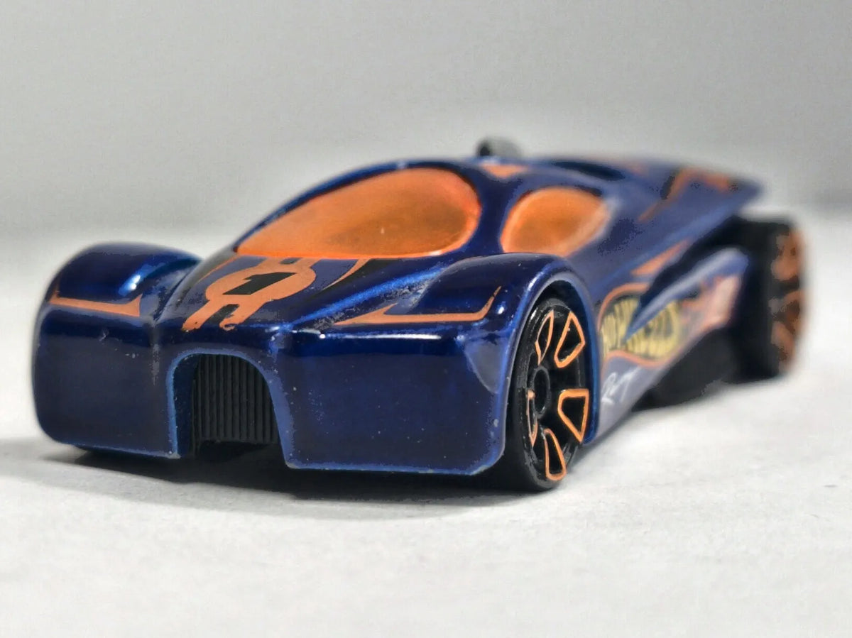 Sling Shot Hot Wheels 2001 Niebieski 1:64 – zdjęcie 5