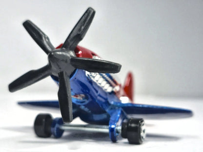 MAD PROPZ, SAMOLOT, Hot Wheels 2004, Die cast C2719, Resoraki, 1:64 – zdjęcie 5