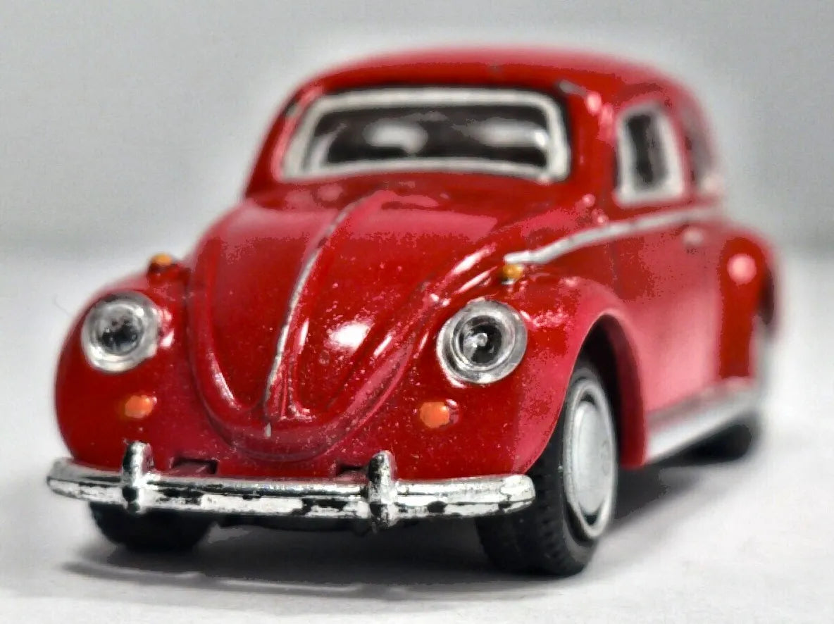 VOLKSWAGEN VW BEETLE (GARBUS) Hongwell Czerwony 1:67 – zdjęcie 5