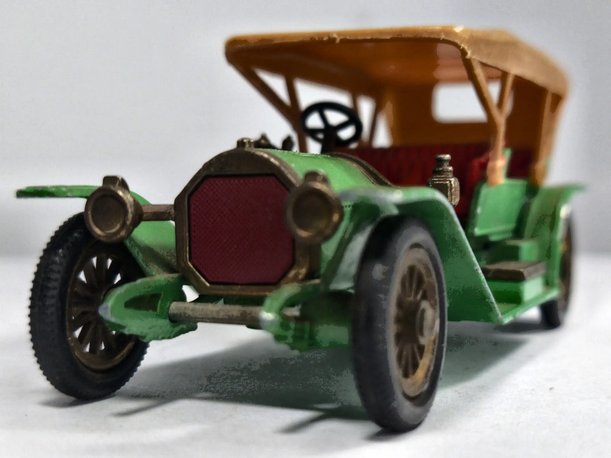 1912 Simplex Yesteryear Matchbox '70 Zielony 1:43 Made in England – zdjęcie 5