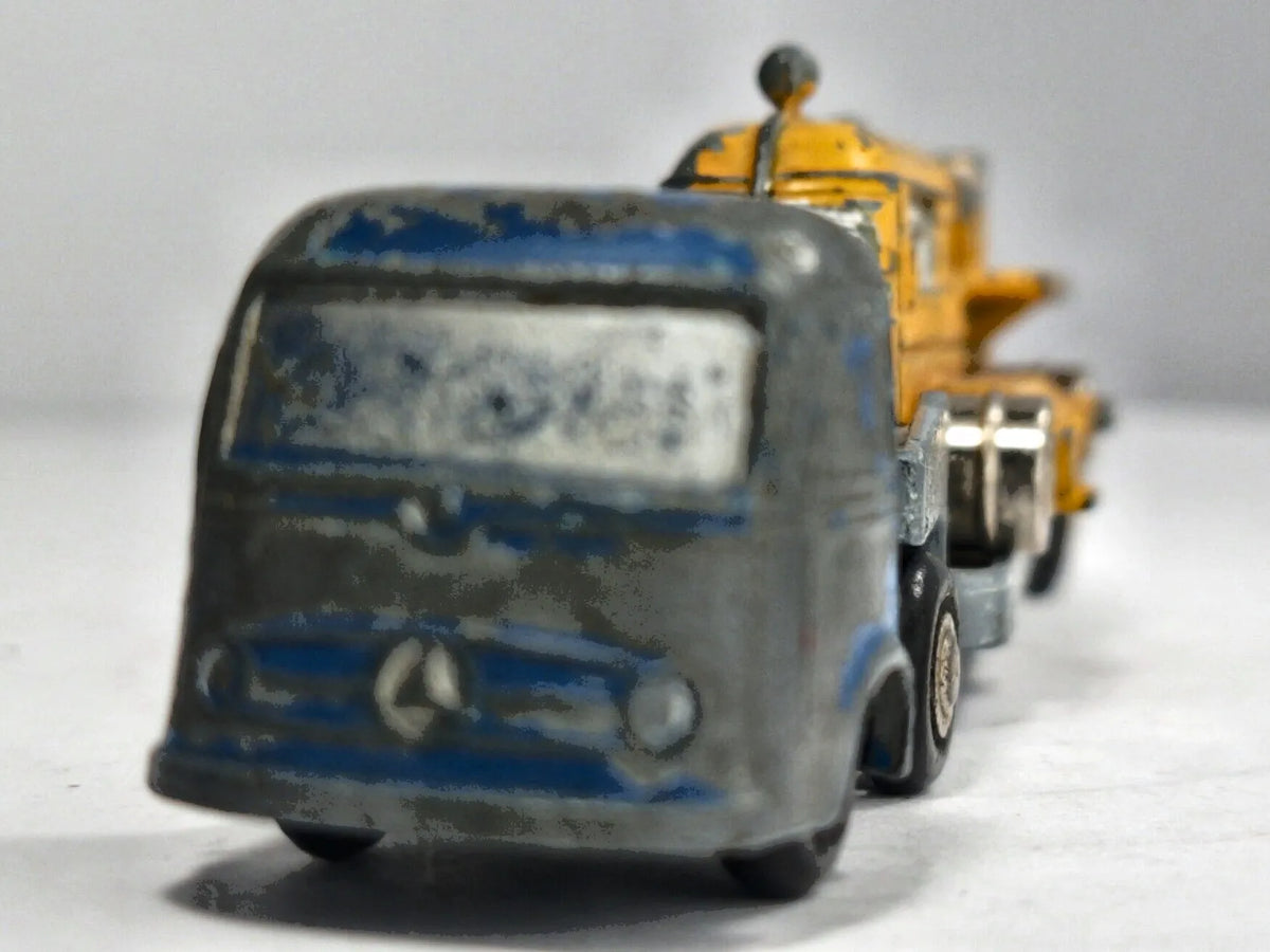 Ciężarówka Piccolo Truck Schuco '60 Żółty 1:87 Made in West Germany – zdjęcie 5