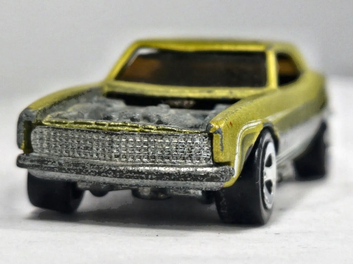 Chevrolet Camaro 1967 Hot Wheels 1982 1:64 Luzak Zielony Muscle Car 2xMetal – zdjęcie 5