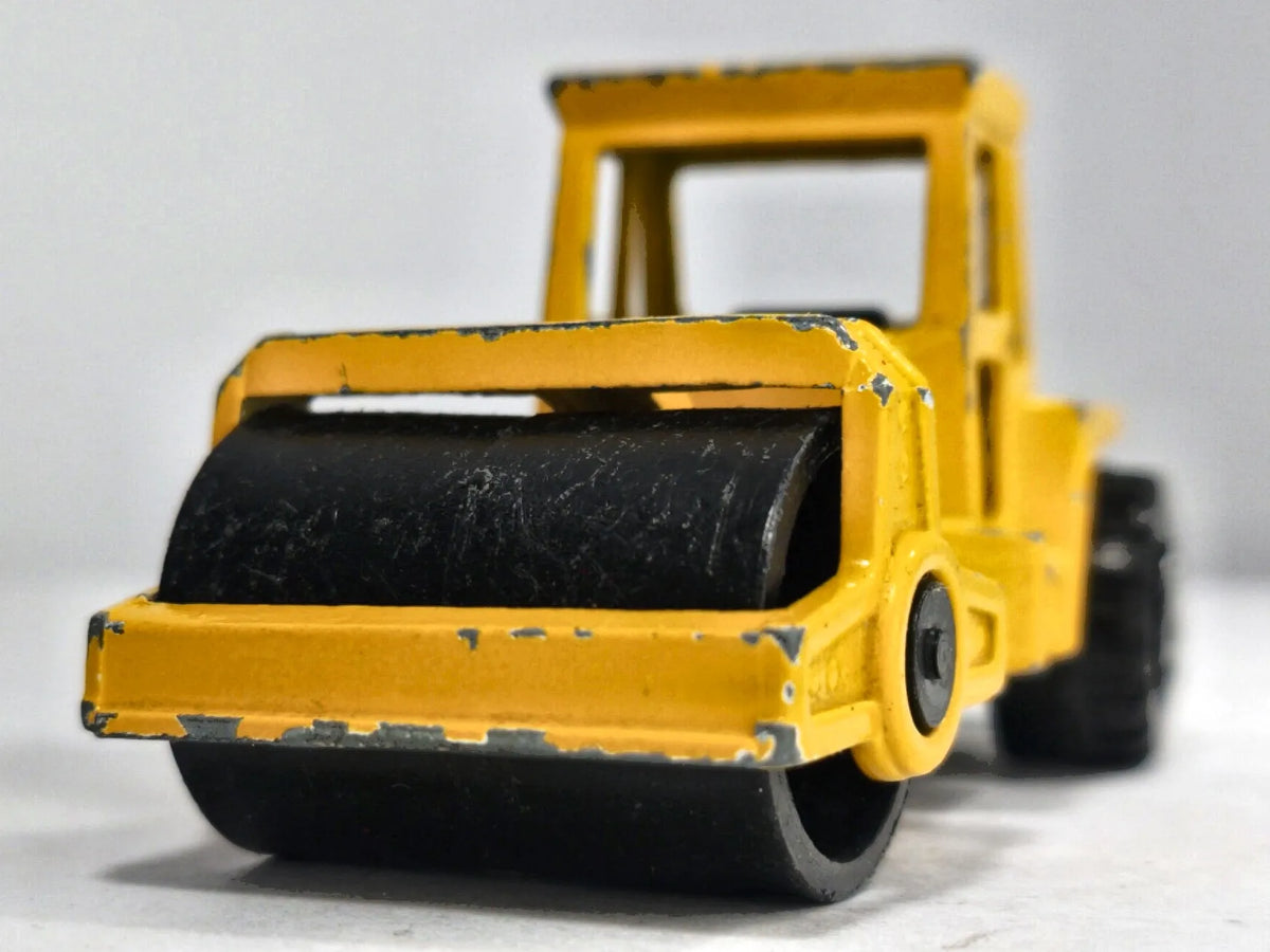 WALEC DROGOWY Majorette '80 Żółty 1:87 Made in France – zdjęcie 5