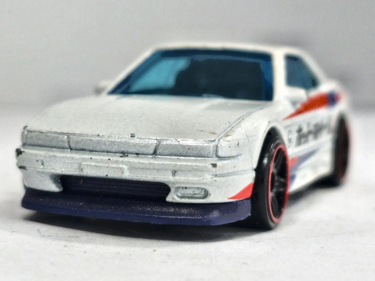 Nissan Silvia (S13) Hot Wheels 2019 HW J-IMPORTS 1:64 Luzak Srebrny – zdjęcie 5