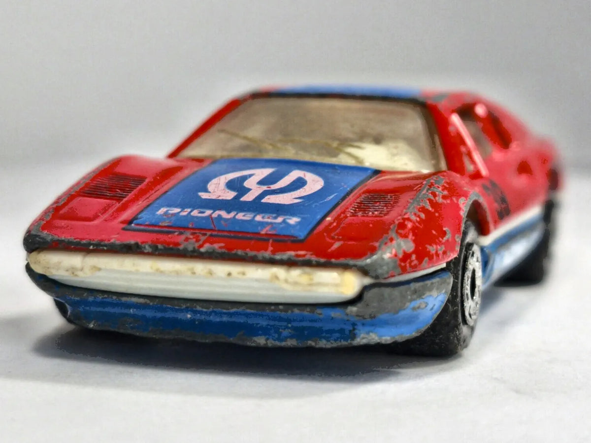 FERRARI 308 GTB Matchbox 1981 Czerwony 1:57 Made in Macau – zdjęcie 5