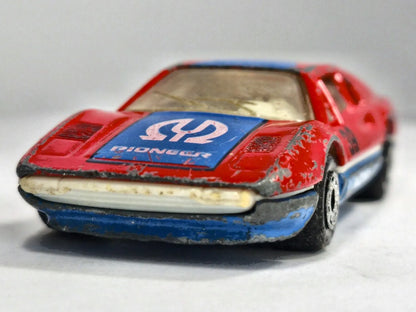 FERRARI 308 GTB Matchbox 1981 Czerwony 1:57 Made in Macau – zdjęcie 5