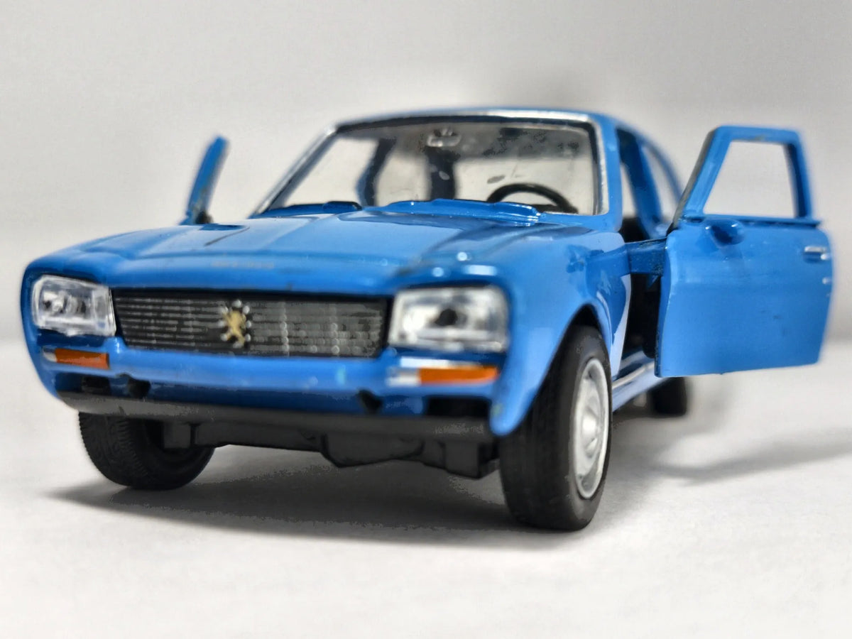 1975 PEUGEOT 504 Welly 1975 Niebieski 1:36 – zdjęcie 5