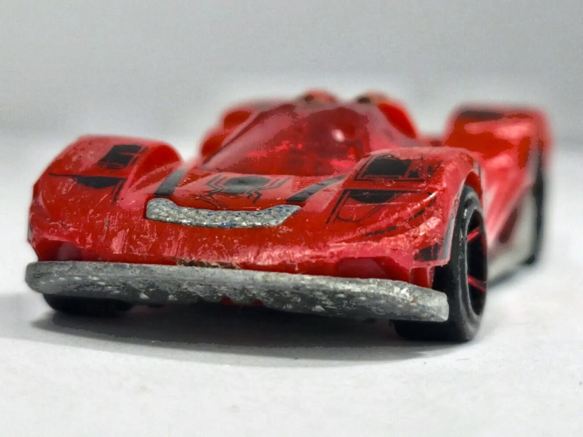 Teegray Hot Wheels 2011 1:64 Luzak Czerwony – zdjęcie 5