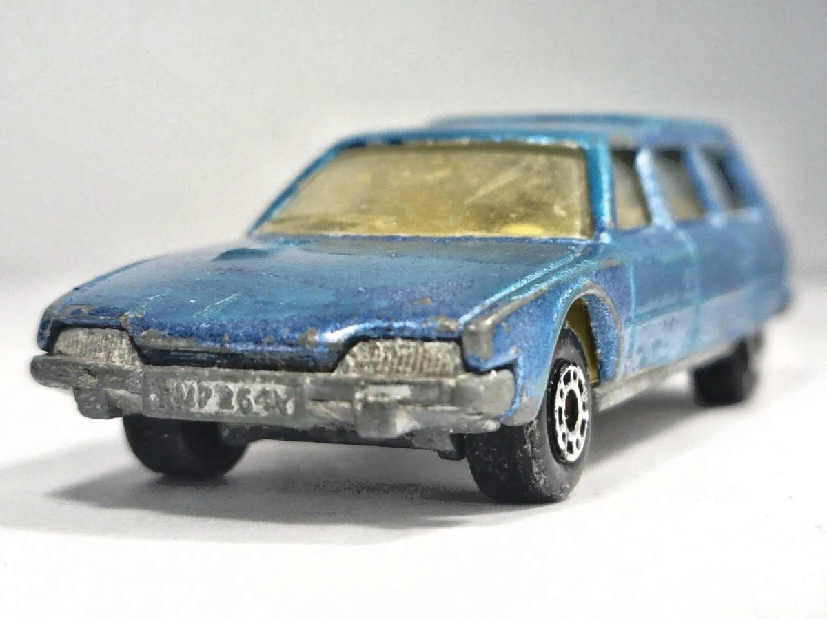 CITROEN CX Matchbox 1979 Niebieski 1:64 Made in England – zdjęcie 5
